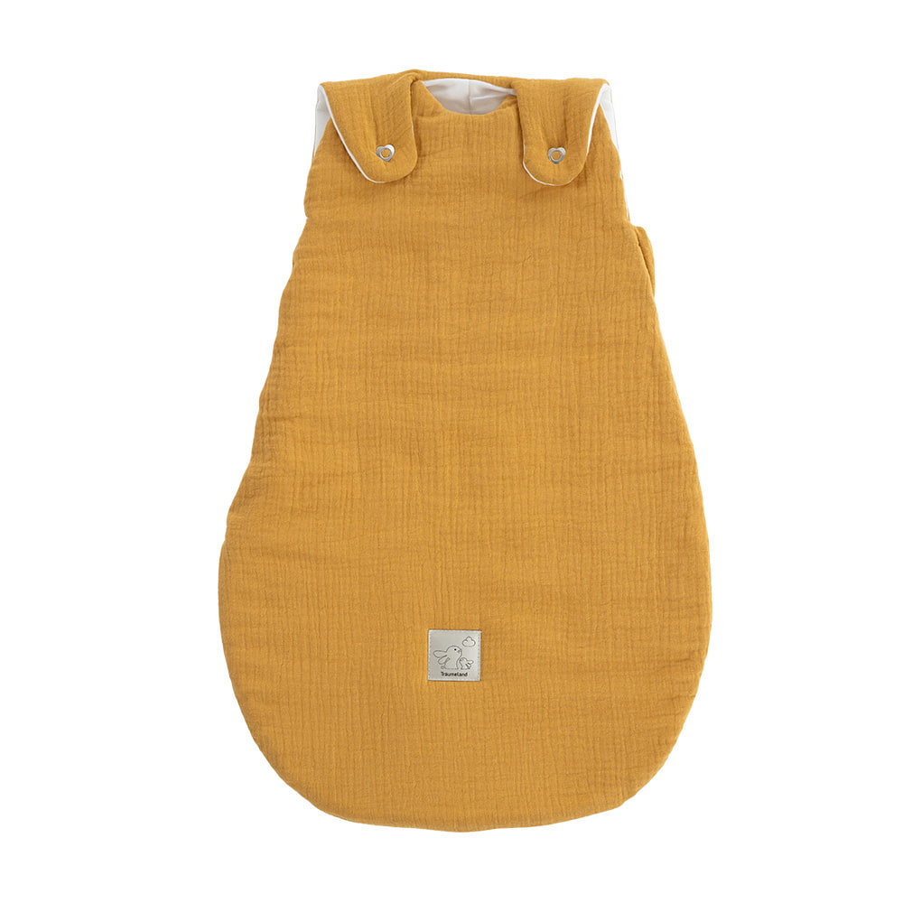 All-year sleeping bag mustard yellow