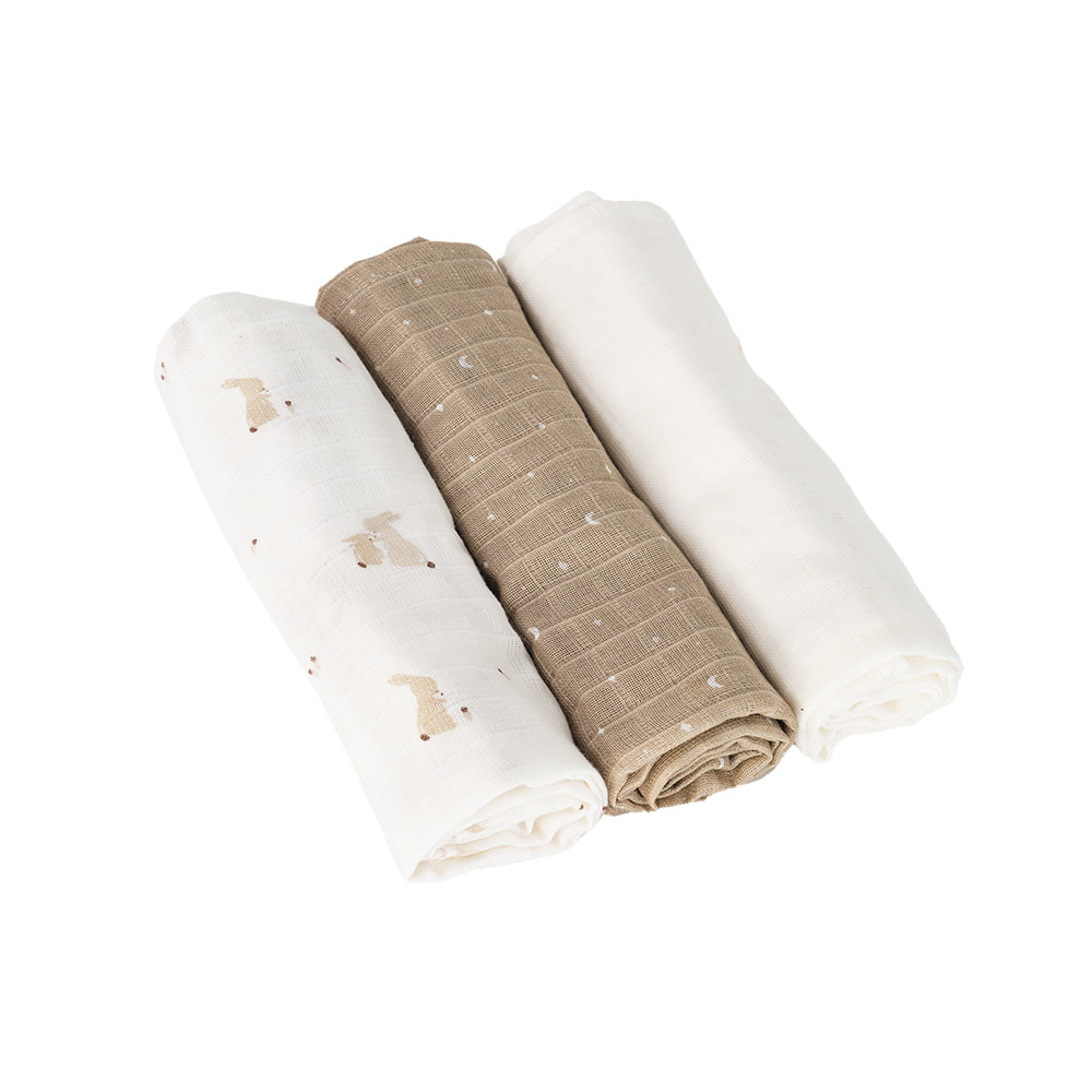 Swaddle Hophop Bunny Beige