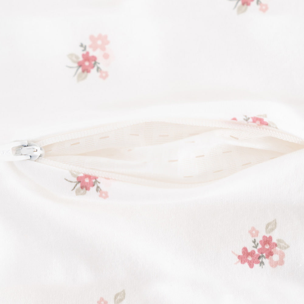 Schlafsack Flora Belüftung