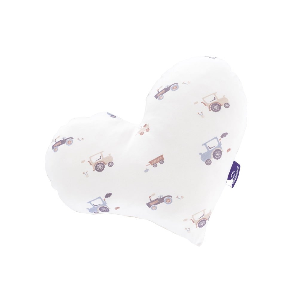 Cuddle Cushion Heart Little Farm blue