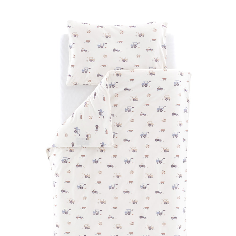 Jersey Bedding Little Farm blue