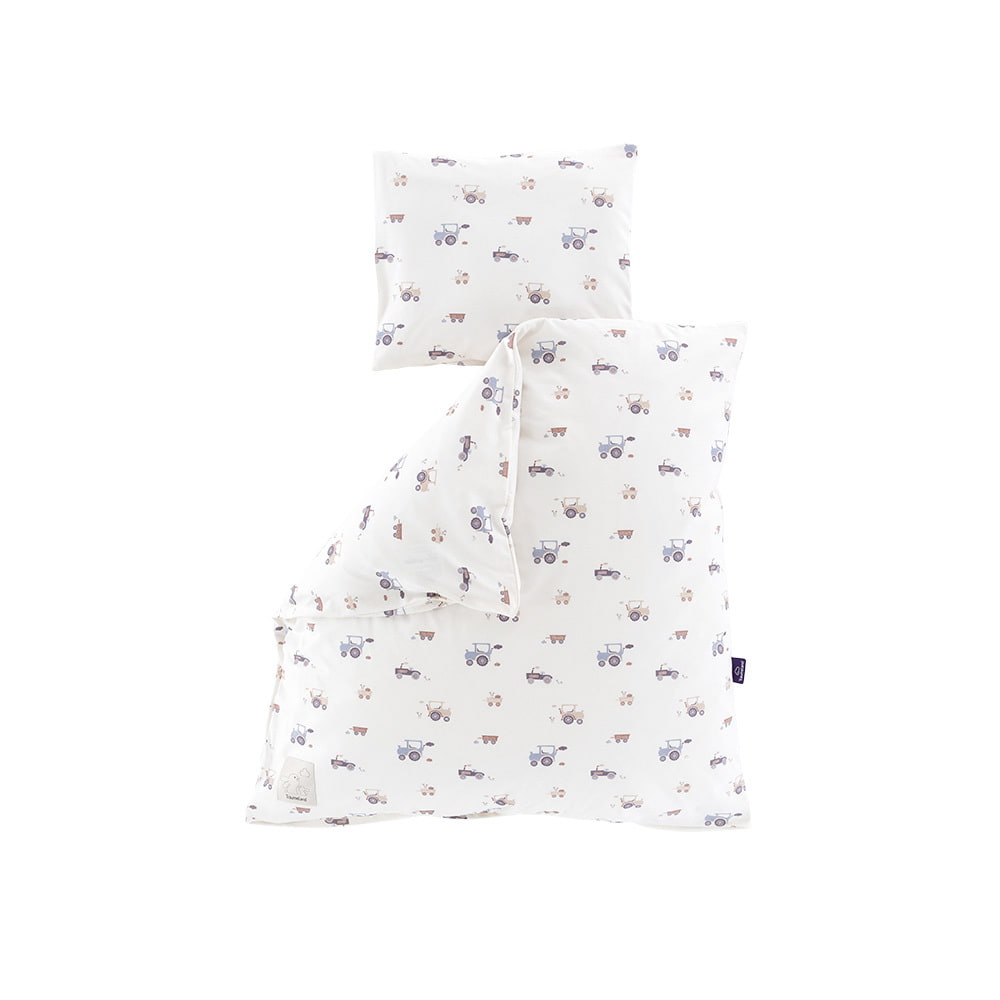 Bedding Little Farm blue 80x80