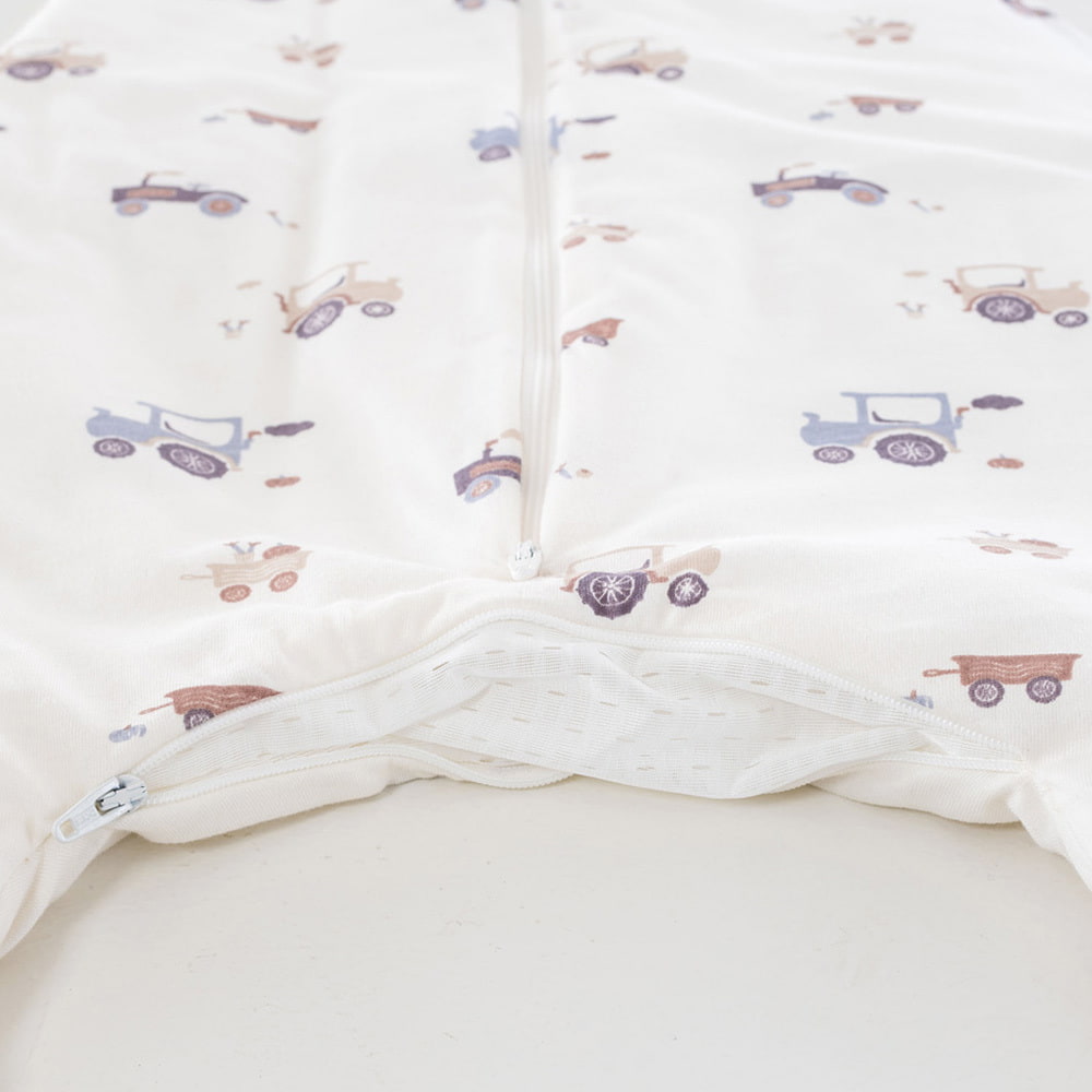Sleep overall TO GO Little Farm blue detail ventilation slit