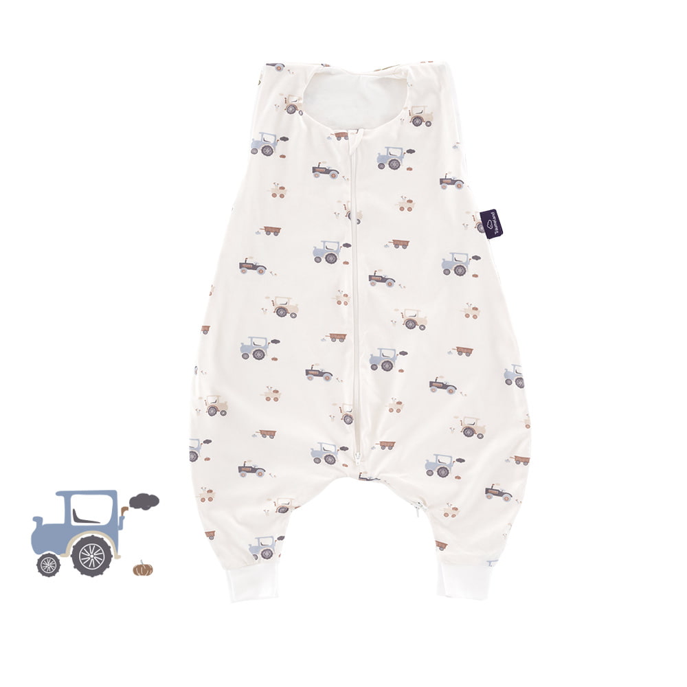 Schlafanzug light to go Little Farm blau