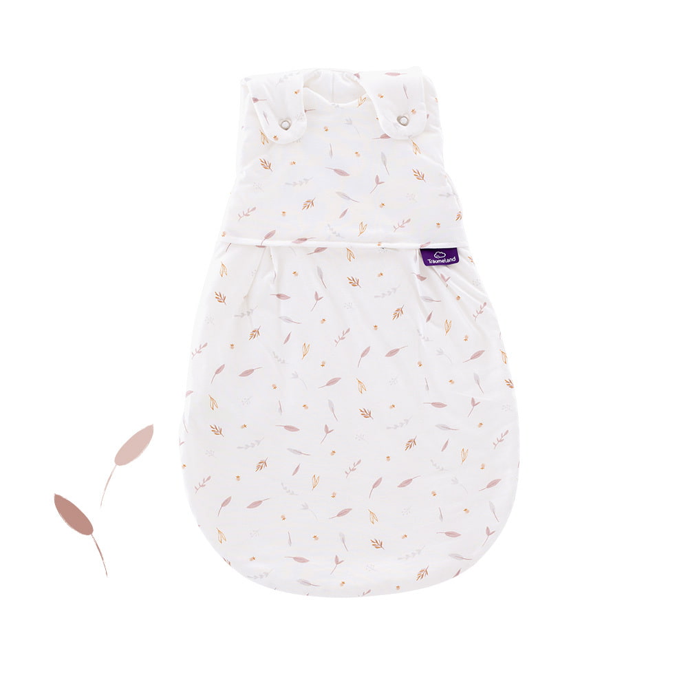 LIEBMICH sleeping bag in the design nature love rose