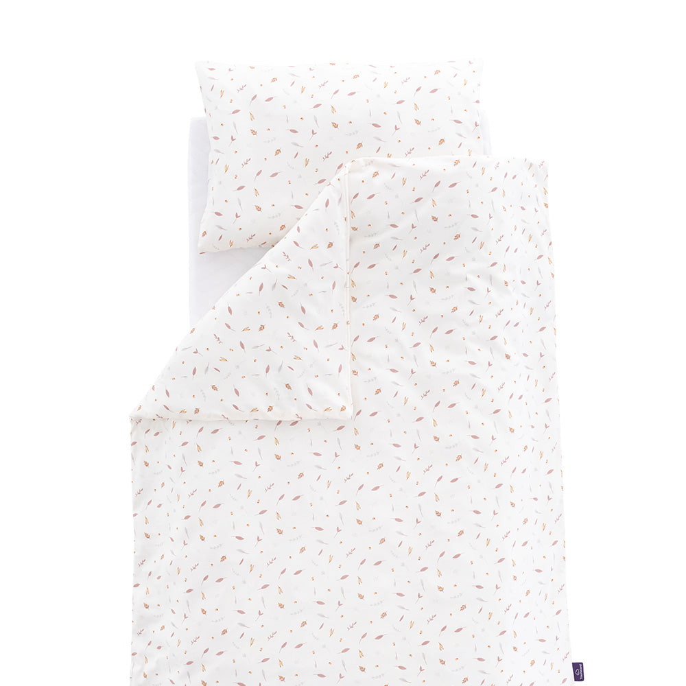 Cotton muslin bedding Nature love pink