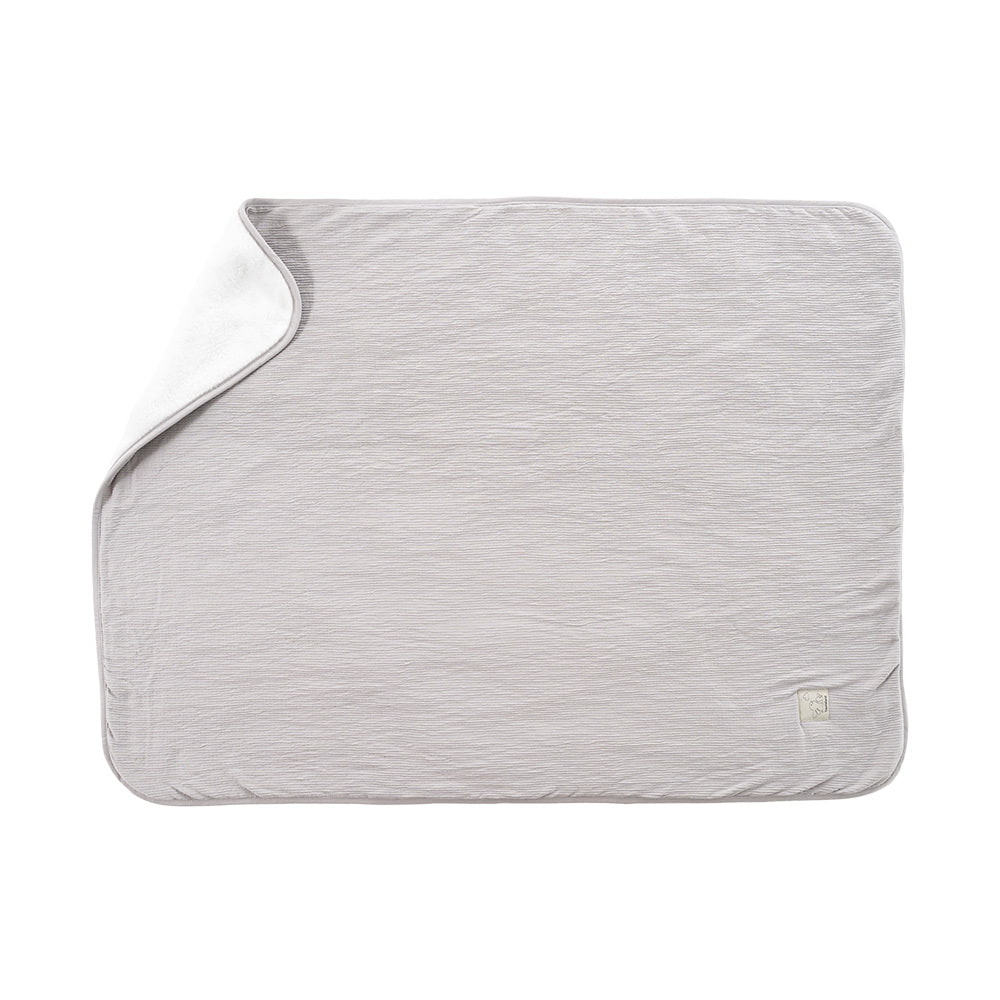 Signature Kuscheldecke hellgrau