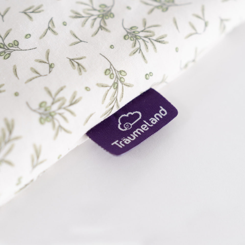Sleeping bag with legs in olive label design