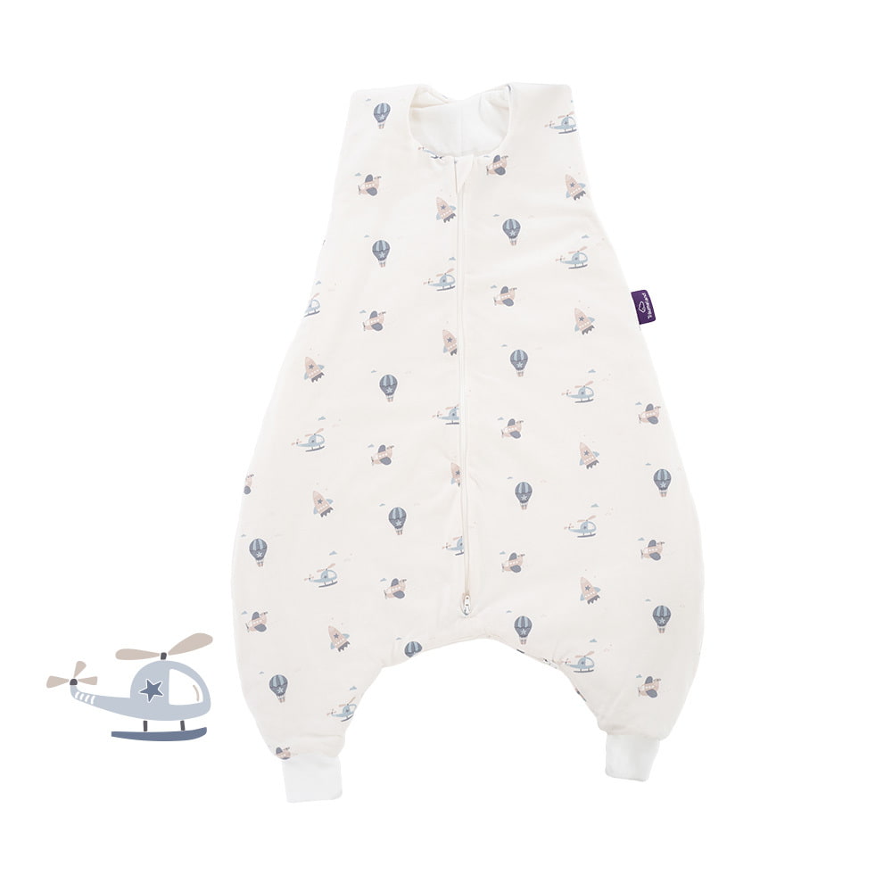 Sleeping bag with legs in Volare design