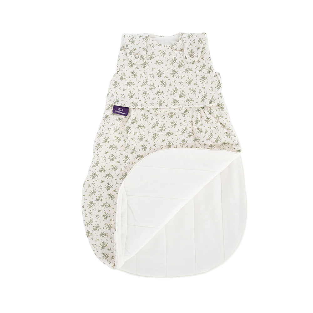 Sleeping bag Olive Zipper open
