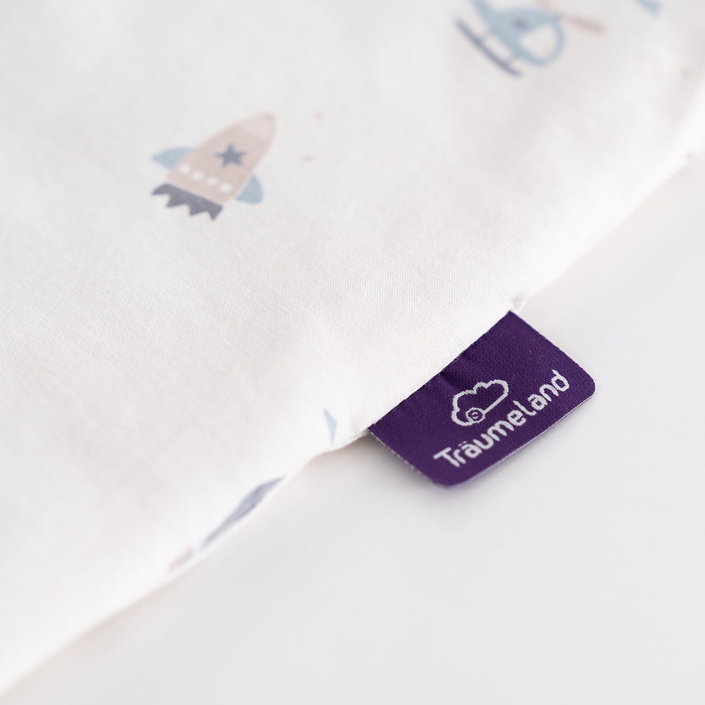 Cotton summer sleeping bag in Volare label design