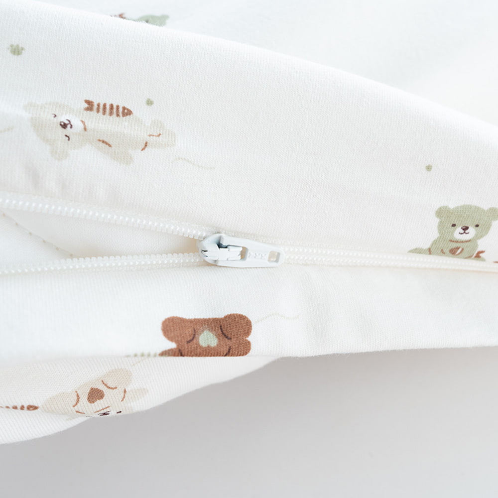 Jersey Bedding Patita - Detail zipper