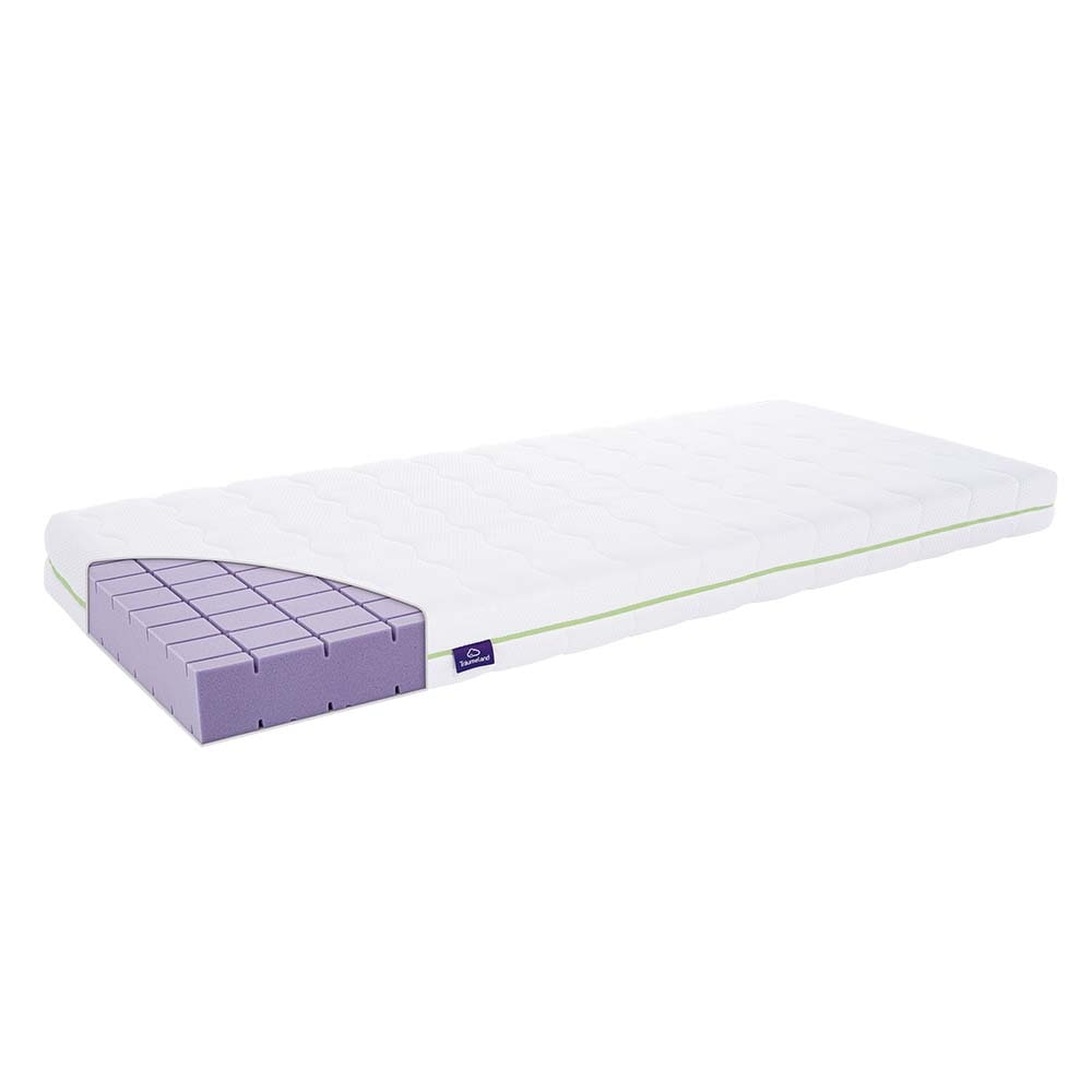 Youth Mattress Full moon out of cold foam with cube contour cut 
