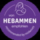 Siegel von Hebammen empfohlen hebammen-empfohlen-matratzen