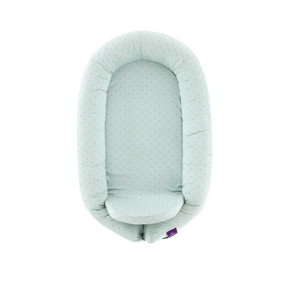 Nest HOME Comfort von Träumeland Ansicht von oben geschlossen Design Twister blau