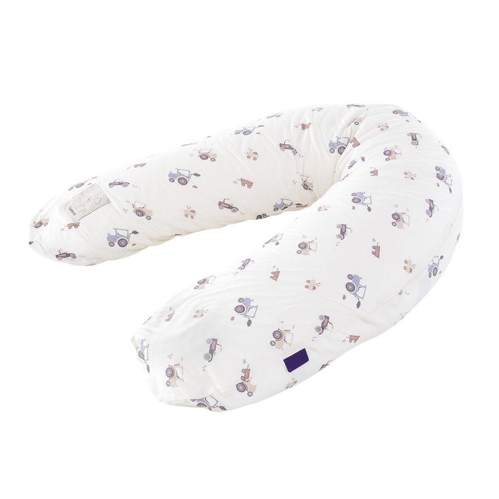 Nursing pillow Little Farm blue