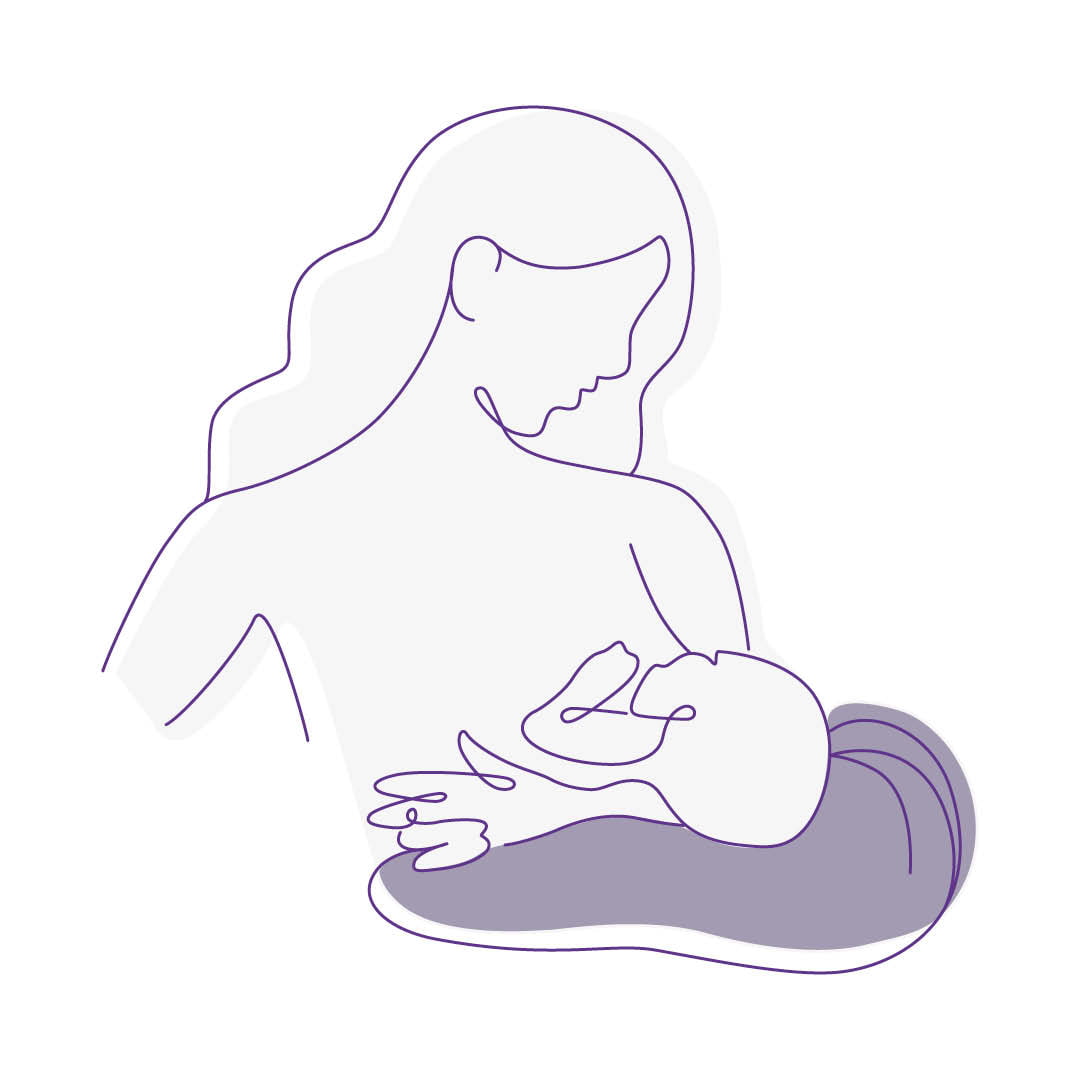 Nursing pillow to carry baby traeumeland-breastfeeding-pillow-mother-wearing