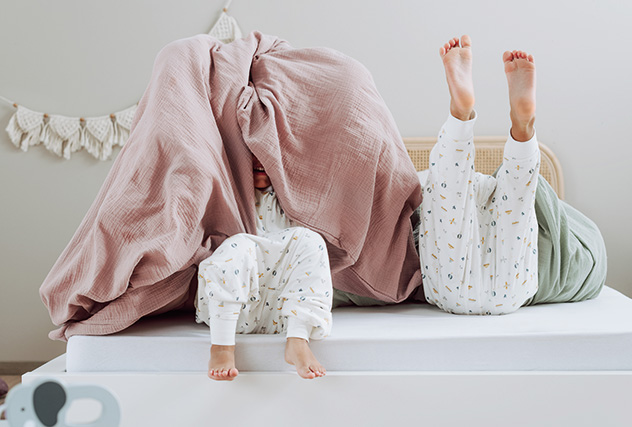 Träumeland bedding made of muslin Children in Träumeland muslin bed linen