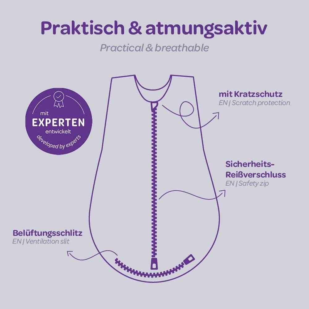 Summer-sleeping-bag baby - sketch with advantages