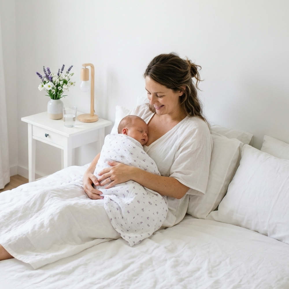 Consejos postnatales para mamás traeumelandia-semana-cama-mamá-consejos-semana-cama