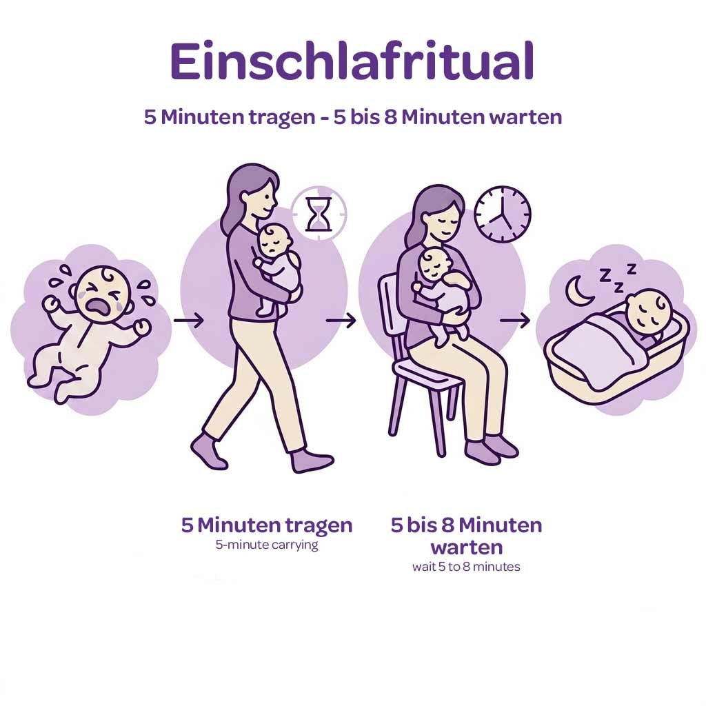 Einschlafritual Ablauf 5-8-5 Regel