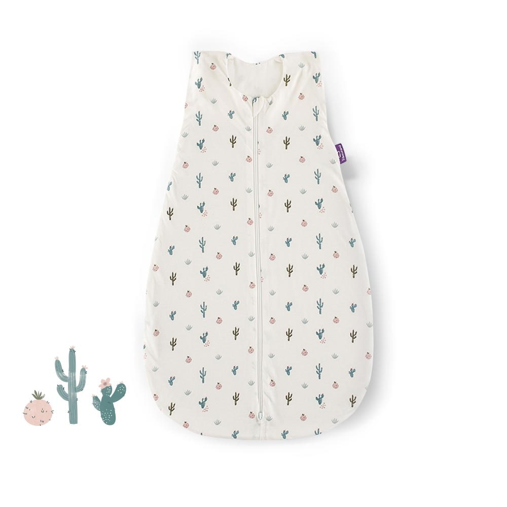 Summer sleeping bag cotton jersey cactus love