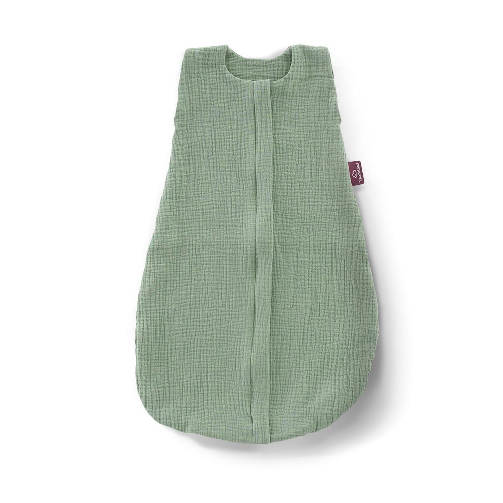 Summer Sleeping Bag Cotton Muslin Sage Green