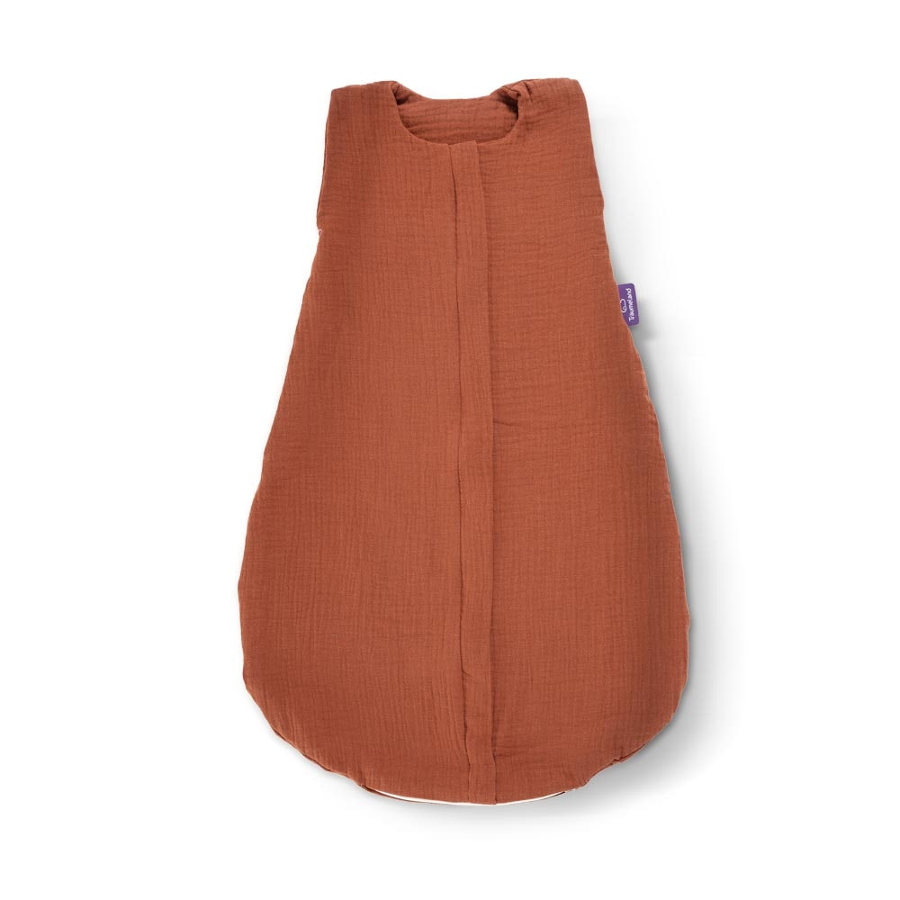 Summer Sleeping Bag Cotton Muslin Terracotta