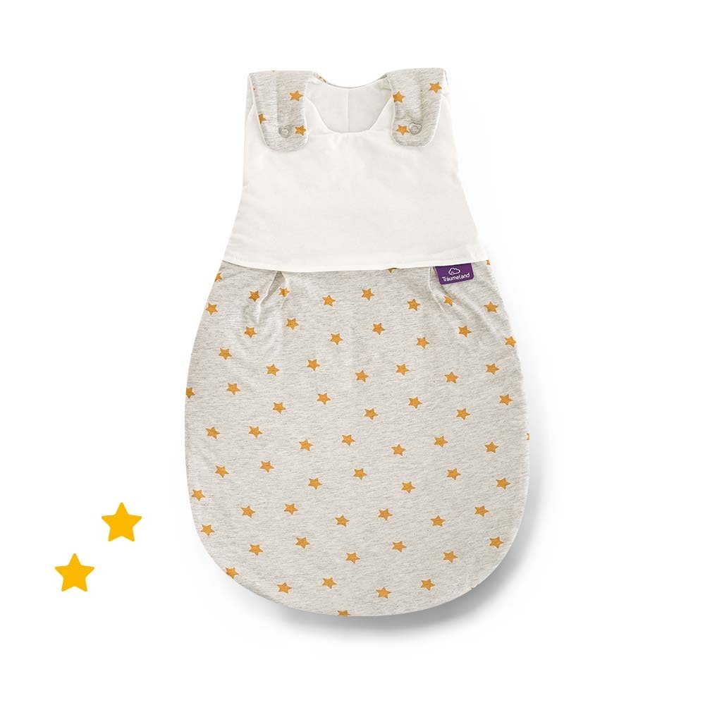 Saco de dormir para todo el año LIEBMICH Sueño Estrellado amarillo