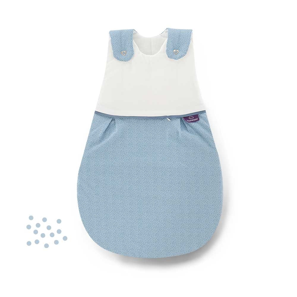 Saco de dormir para todo el año LIEBMICH Topos azul