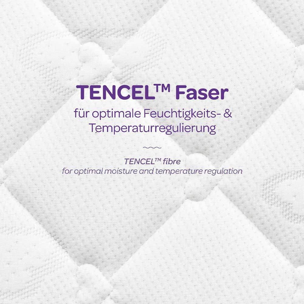 Bezug mit Tencel Fasern und Belüftungsband