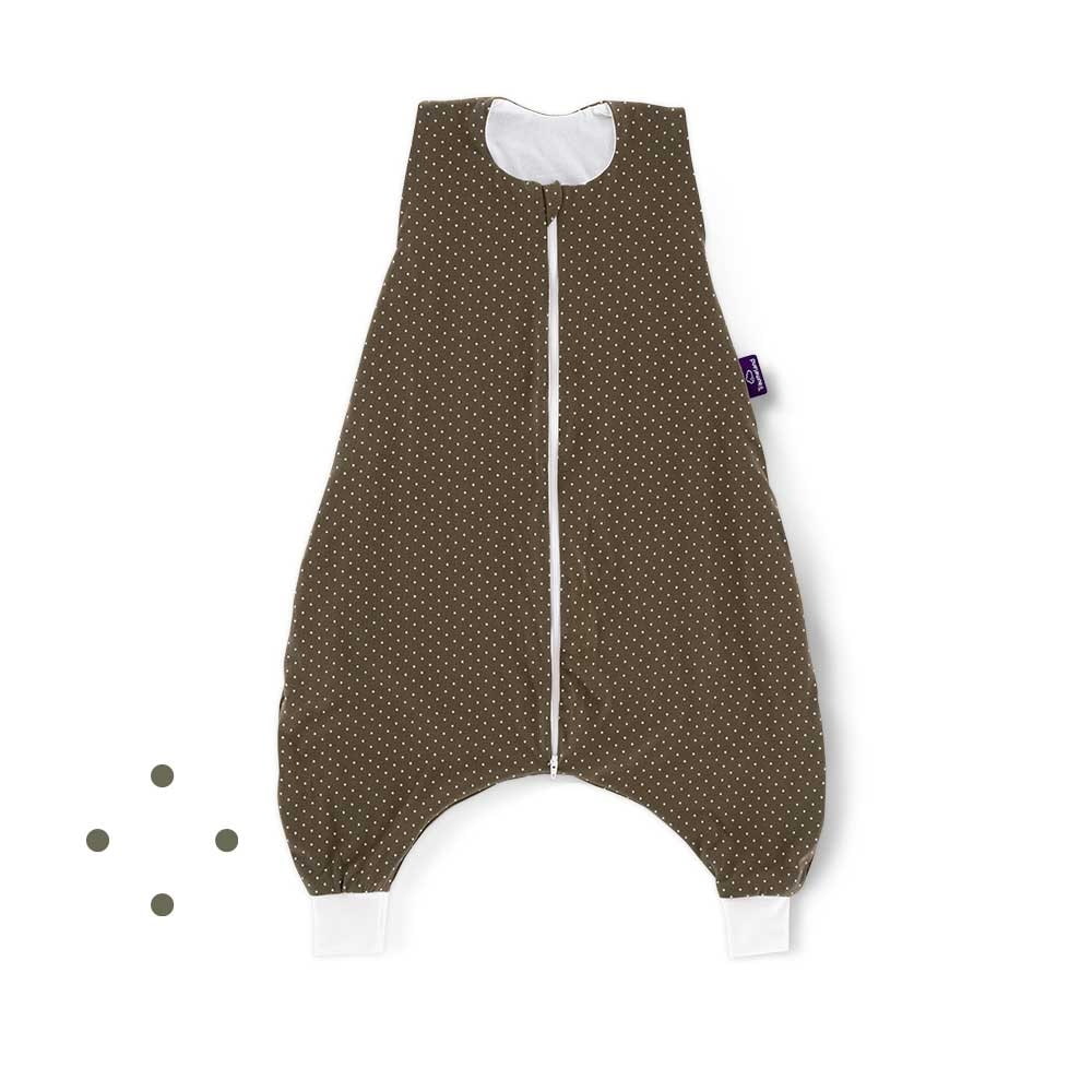 Summer Sleep Overall TO GO little dots olive
