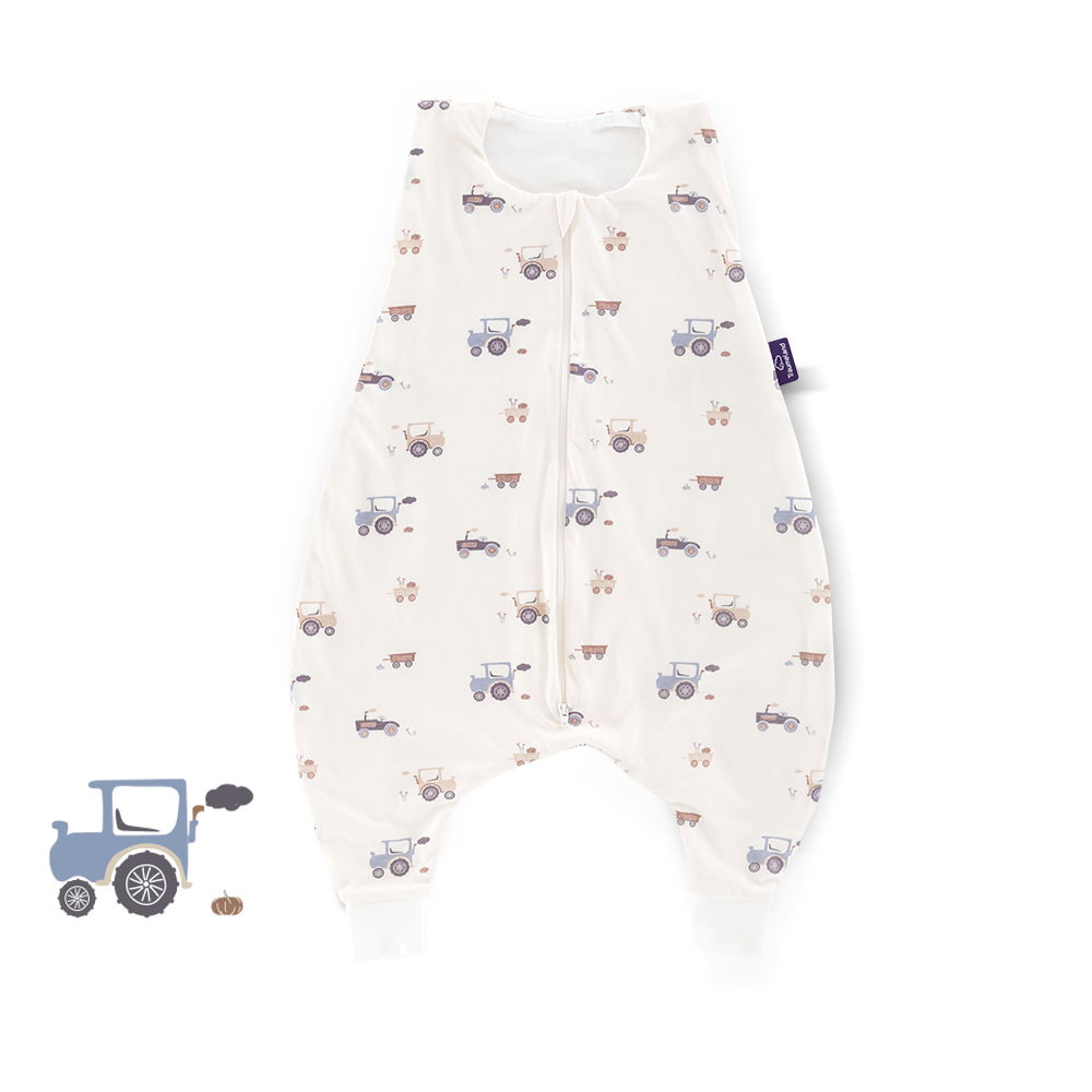 All Year Sleep Overall Little Farm blue