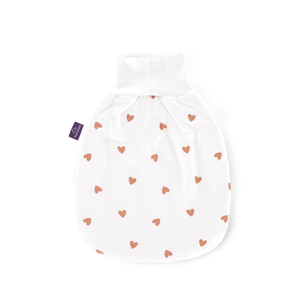 All-Season Heart-Print Sleeping Bag