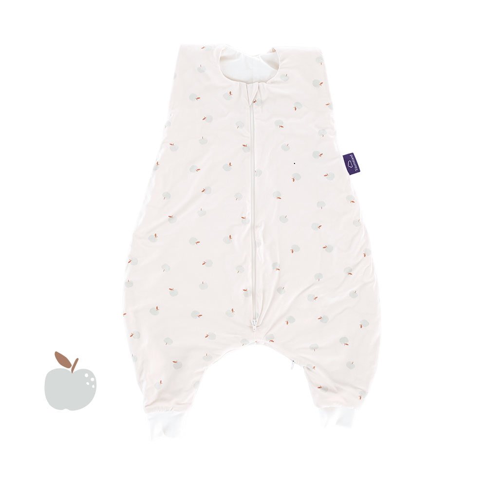 Footed Sleeping Bag with Small Apples - View