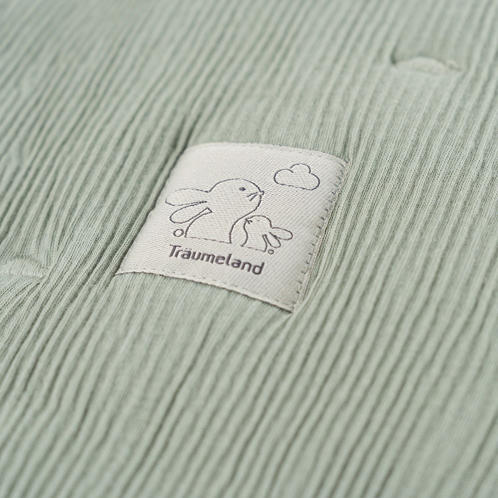 Label: Rabbit, sage, green