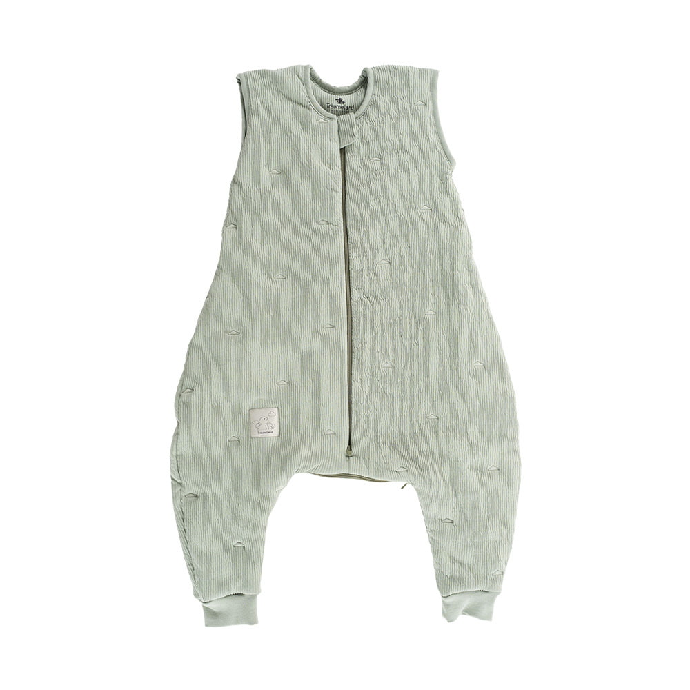 Signature sleeping-bag with feet – sage green