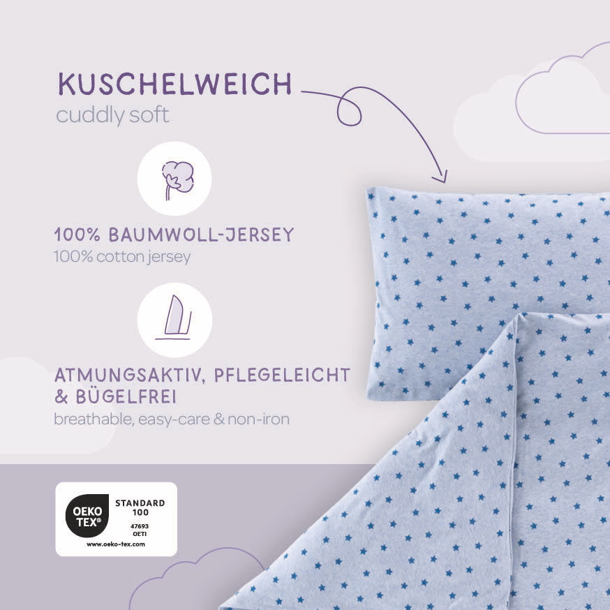Bed linen jersey Dinolino Detail