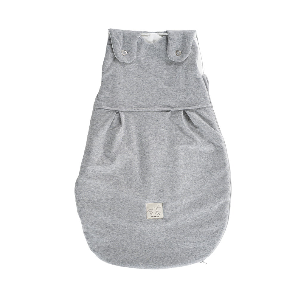 Schlafsack LIEBMICH Baby grau meliert
