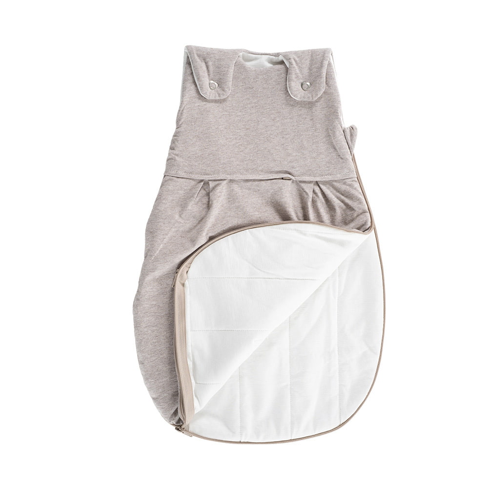 All-round zip-up sleeping-bag, mottled beige