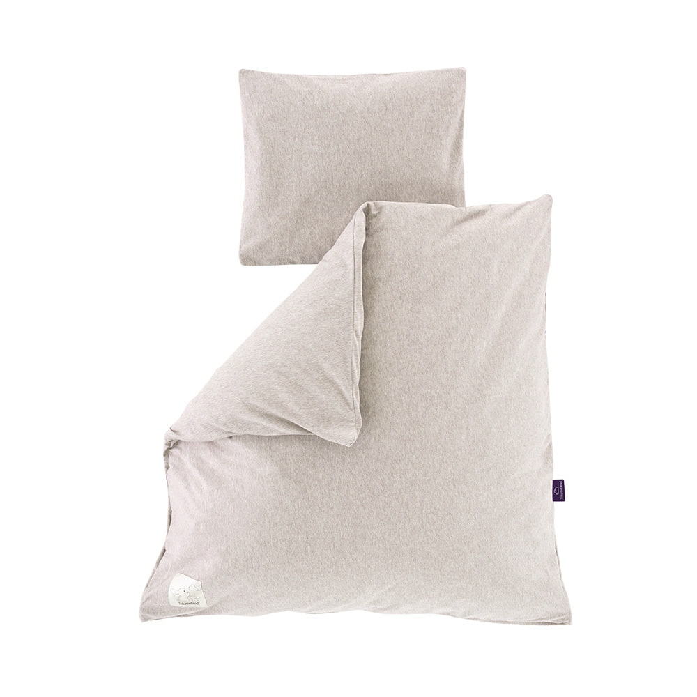 Bettwäsche Baby 80x80 Ansicht beige meliert
