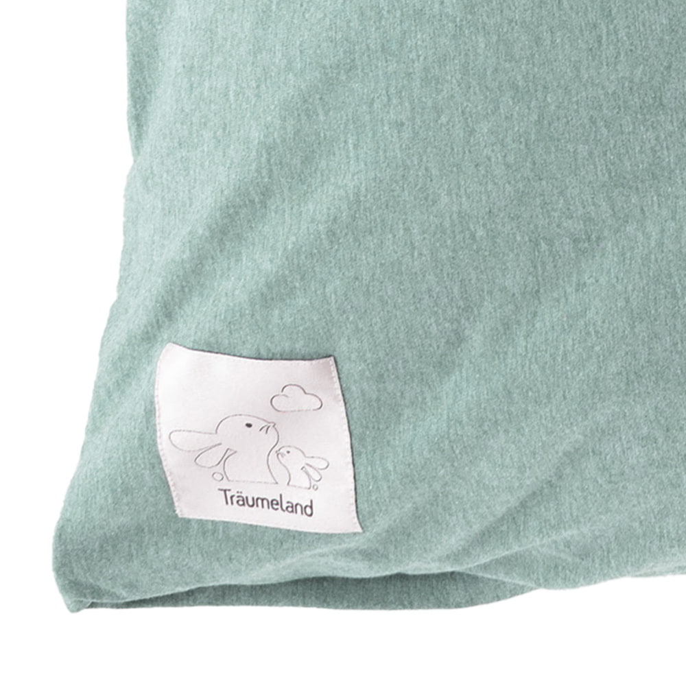 Bedding Detail: Mottled Green