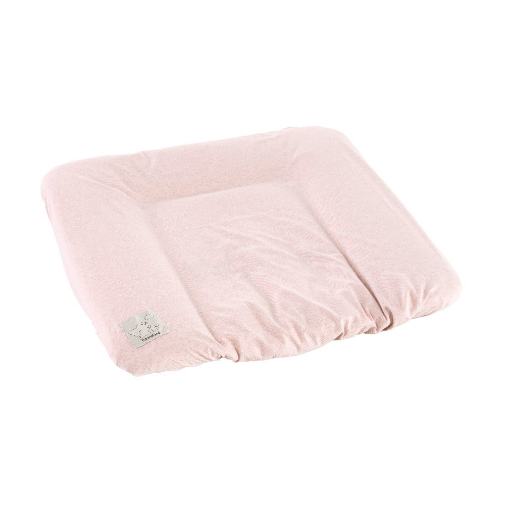 Funda para cambiador en rosa jaspeado