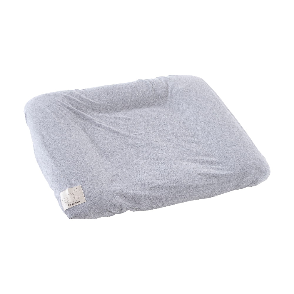 Funda para cambiador en gris jaspeado