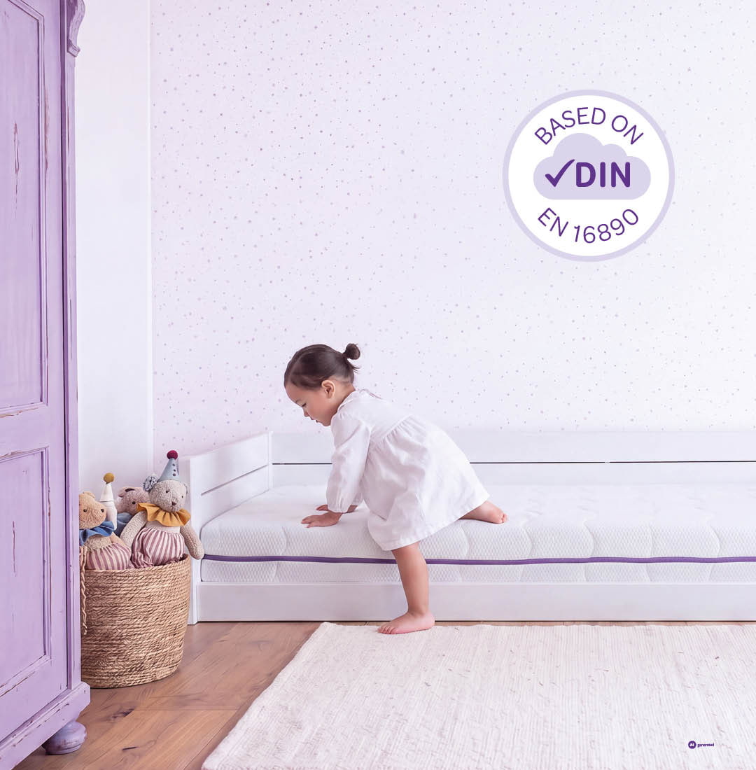 Generated by AI Baby floor bed mattress