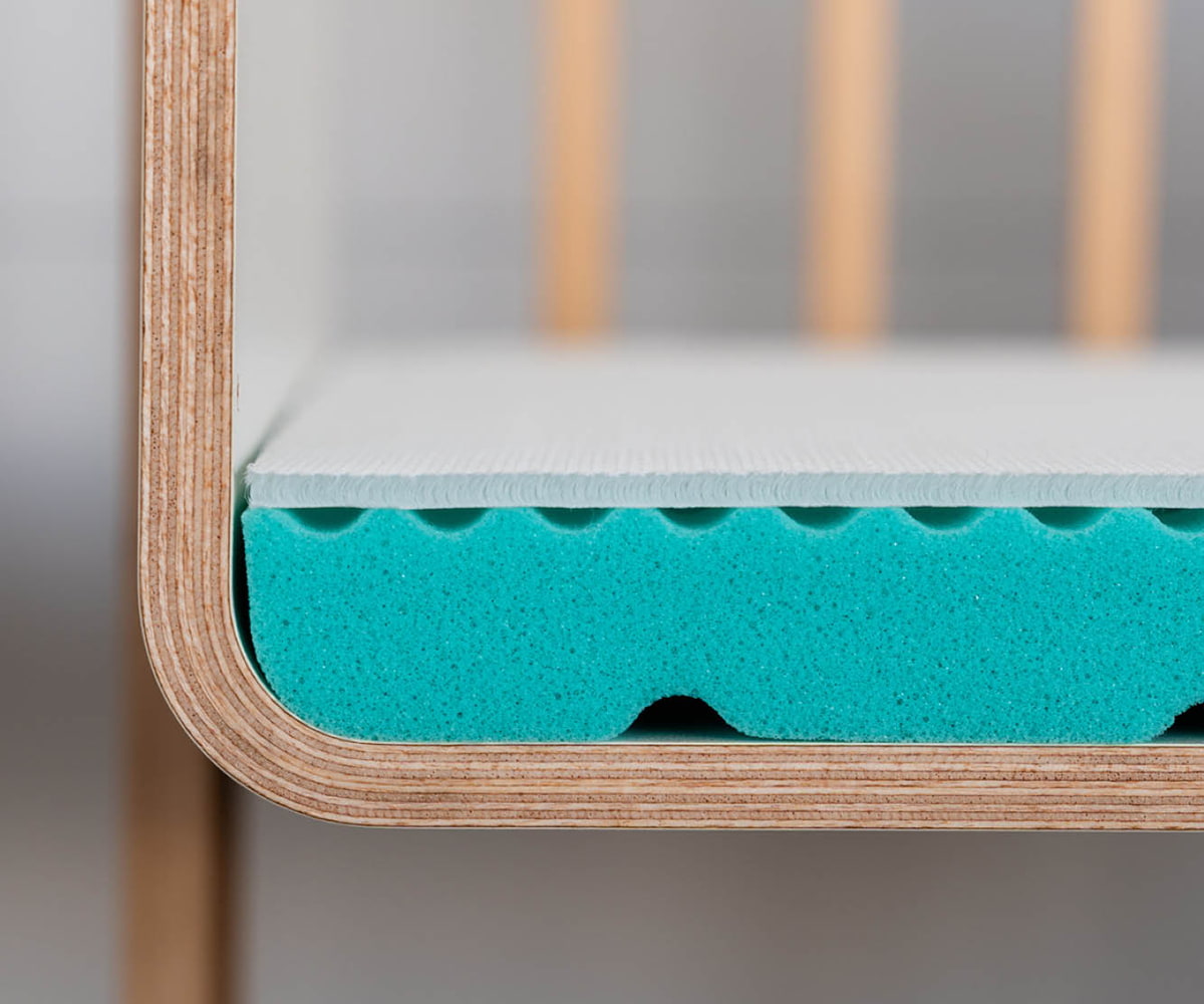 Mattresses for a baby co-sleeper cot