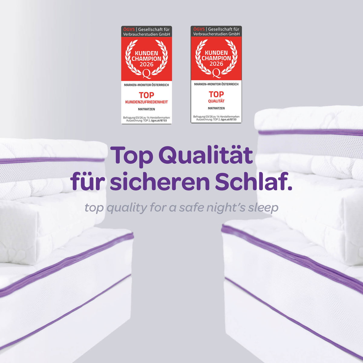 Award-winning mattress – Customer Champion