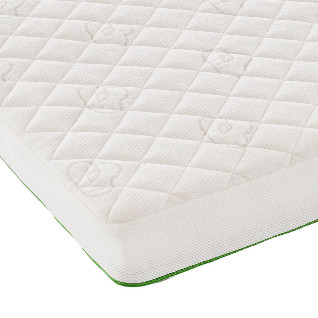 Better Dreams mattress cover with wide border Mattress cover with recycled cotton with extra wide ventilation band