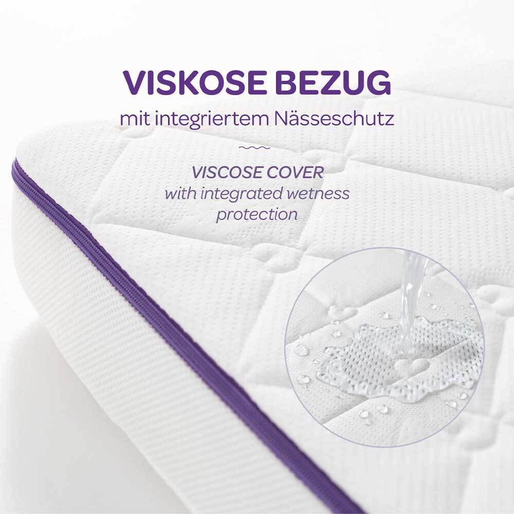 Viscose cover for baby mattress