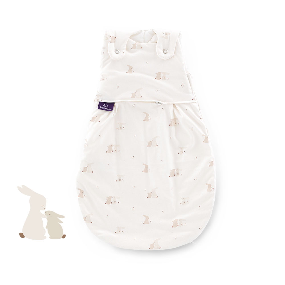 Saco de dormir para todo el año LIEBMICH Conejo saltarín beige